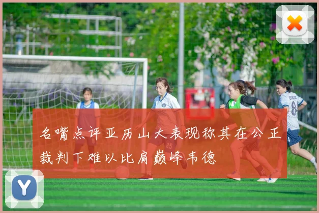 名嘴点评亚历山大表现称其在公正裁判下难以比肩巅峰韦德