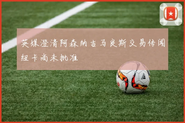 英媒澄清阿森纳吉马良斯交易传闻纽卡尚未批准